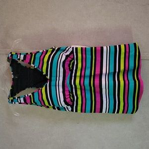 Size 0 Bathing suit top multicolor